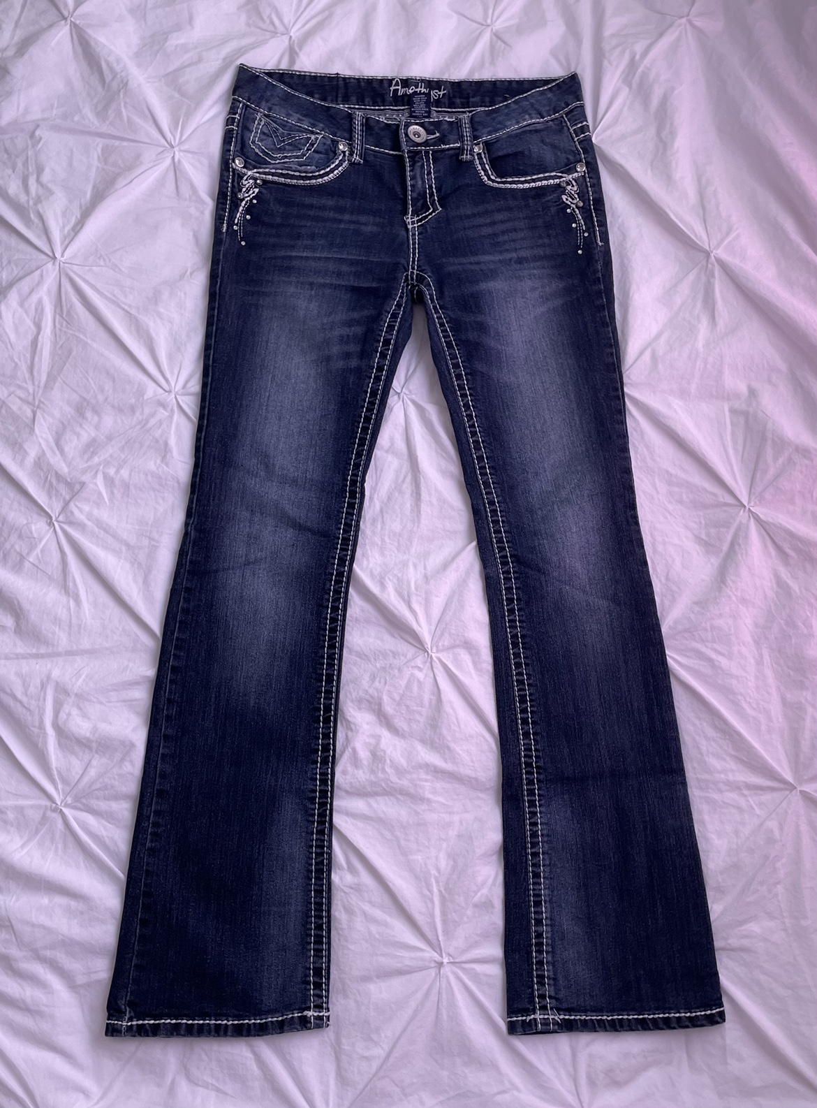 Y2K Low rise boot cut jeans
