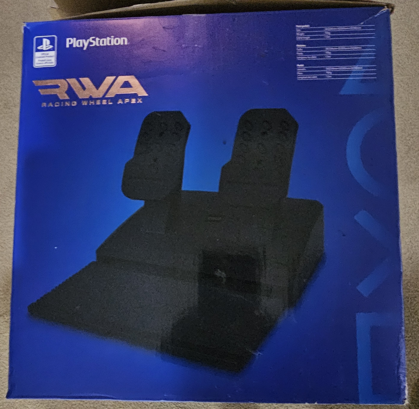 LNIB Playstation 4 Bundle With BNIB Racing Wheel image indicator(7)