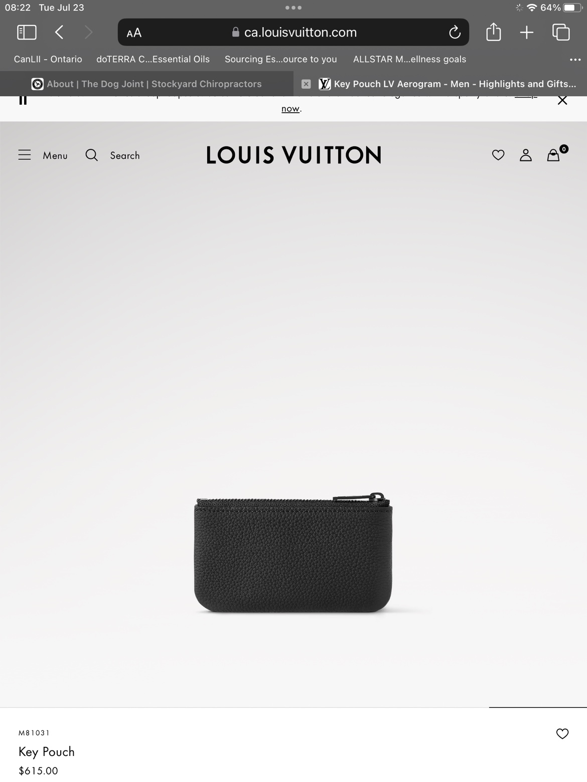 Louis Vuitton Key Pouch image indicator(4)