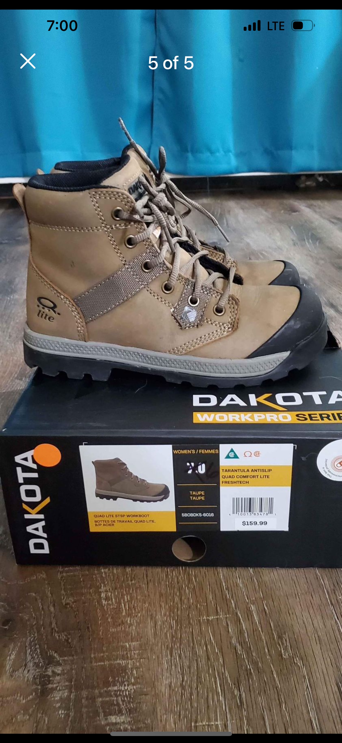 Construction boots Dakota Size 6 image indicator(3)