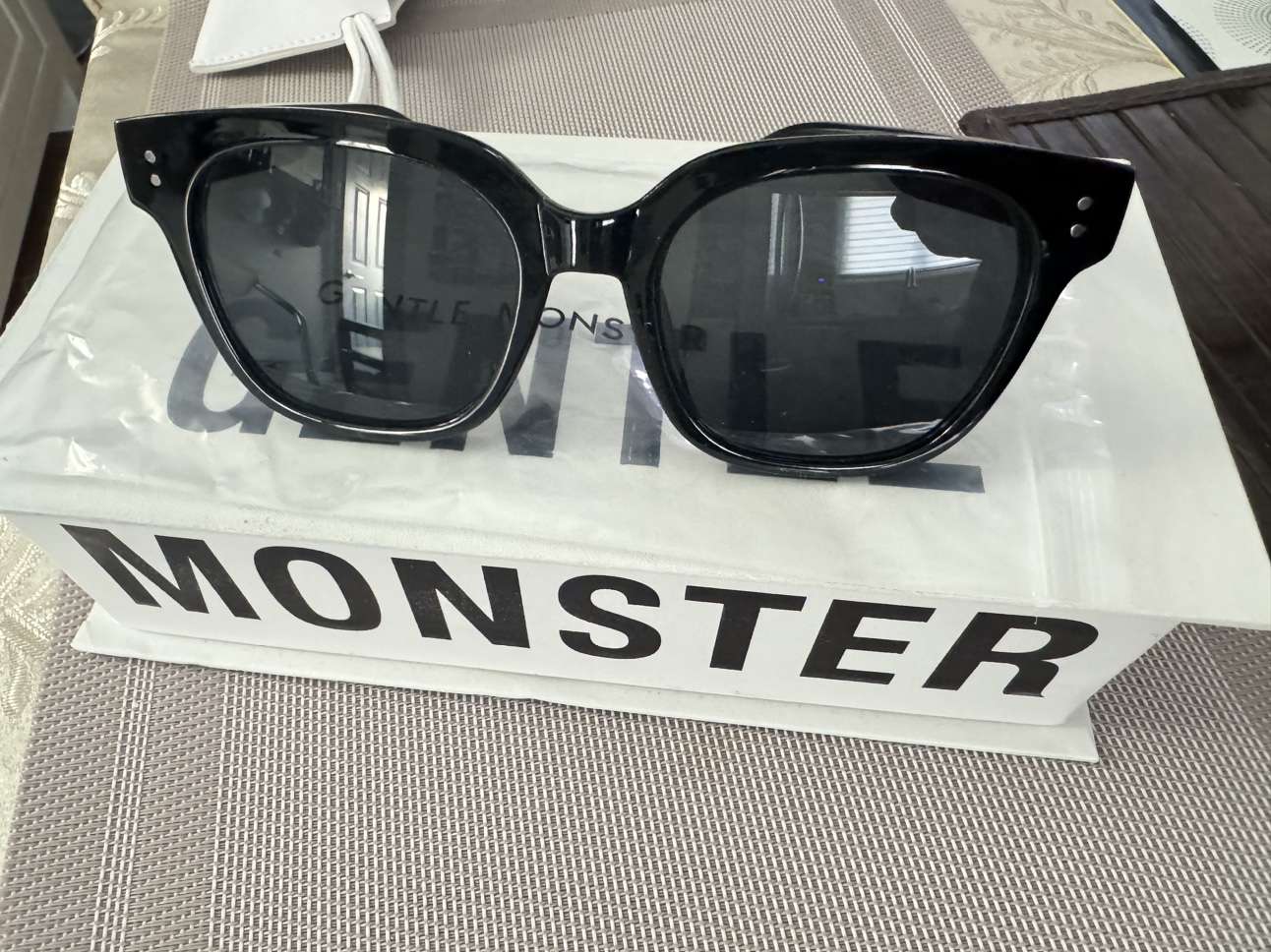 Black Sunglasses Black by Gentle M Unisex - photo 2
