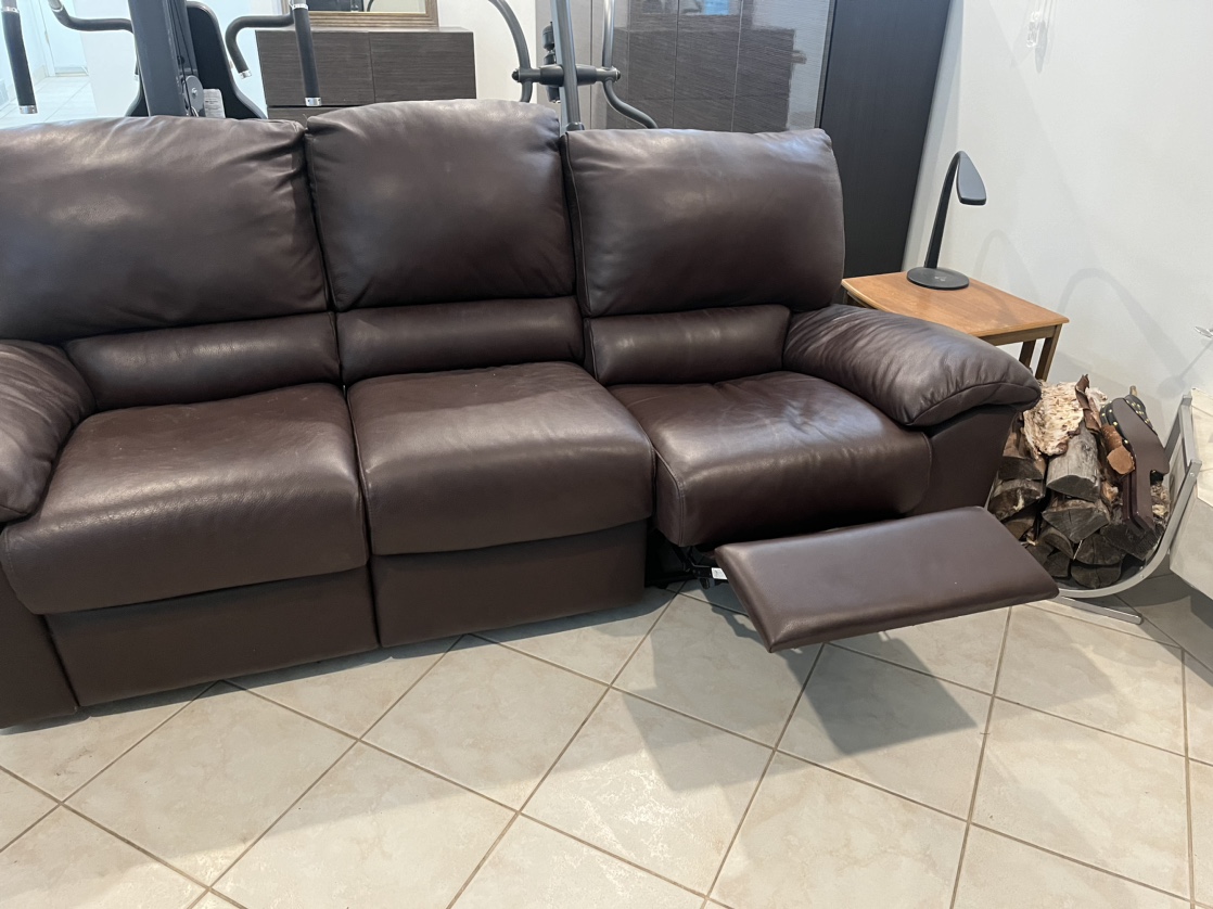 Natuzzi Recliner Sofa - photo 2