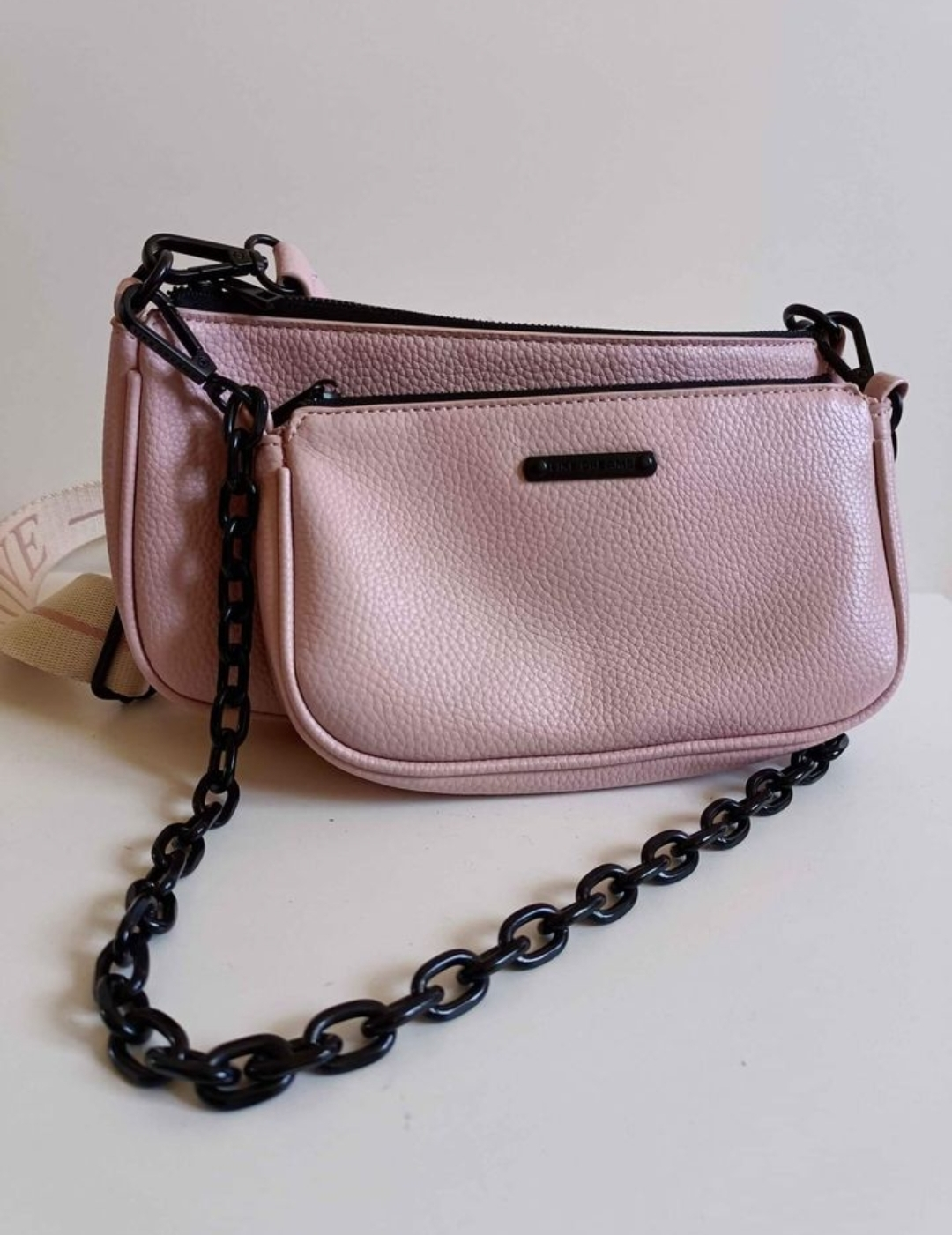 NEW "Like Dreams" Two Part Pink Crossbody Bag ⚽
