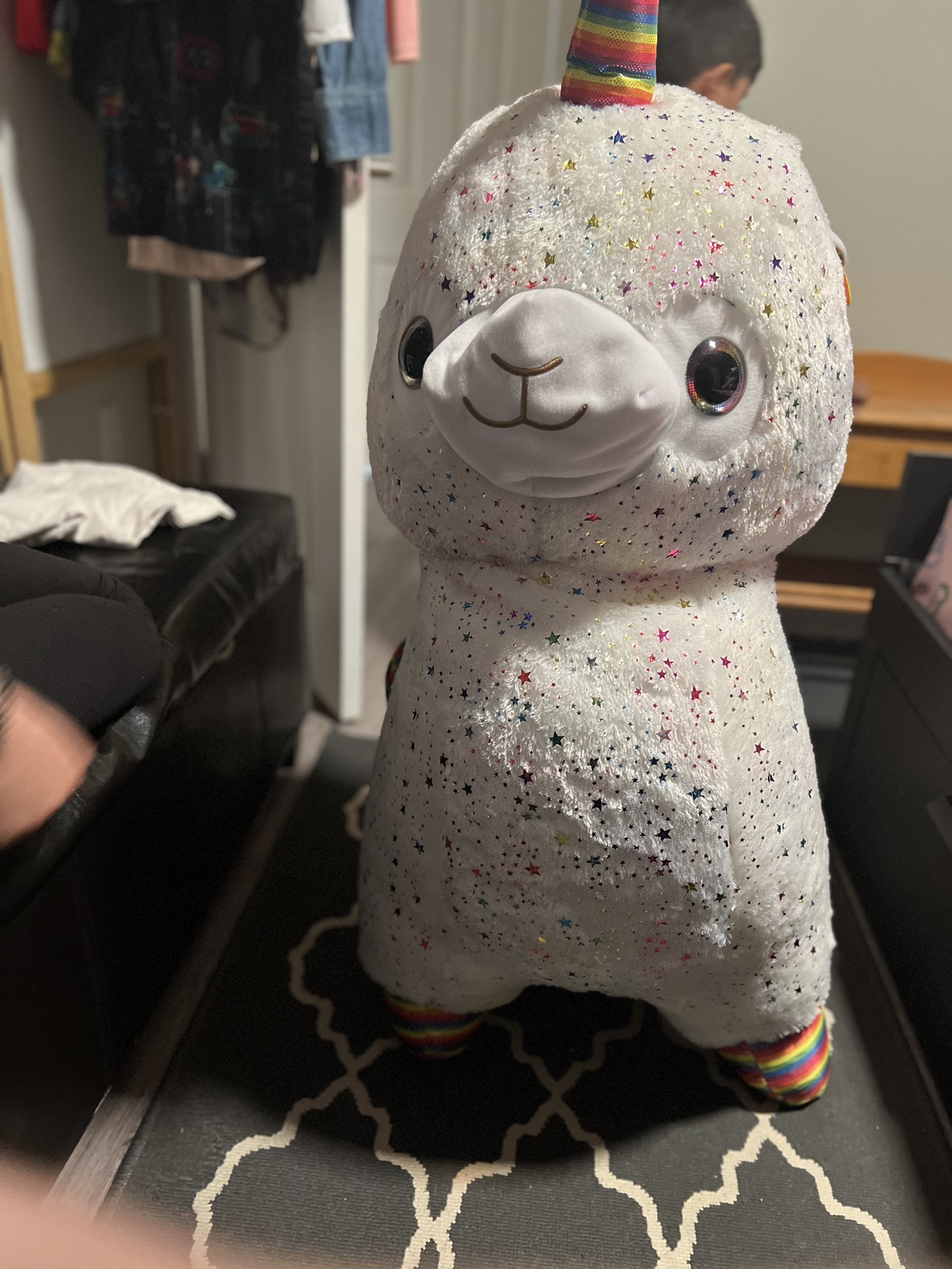 Large Sitting Unicorn Plush