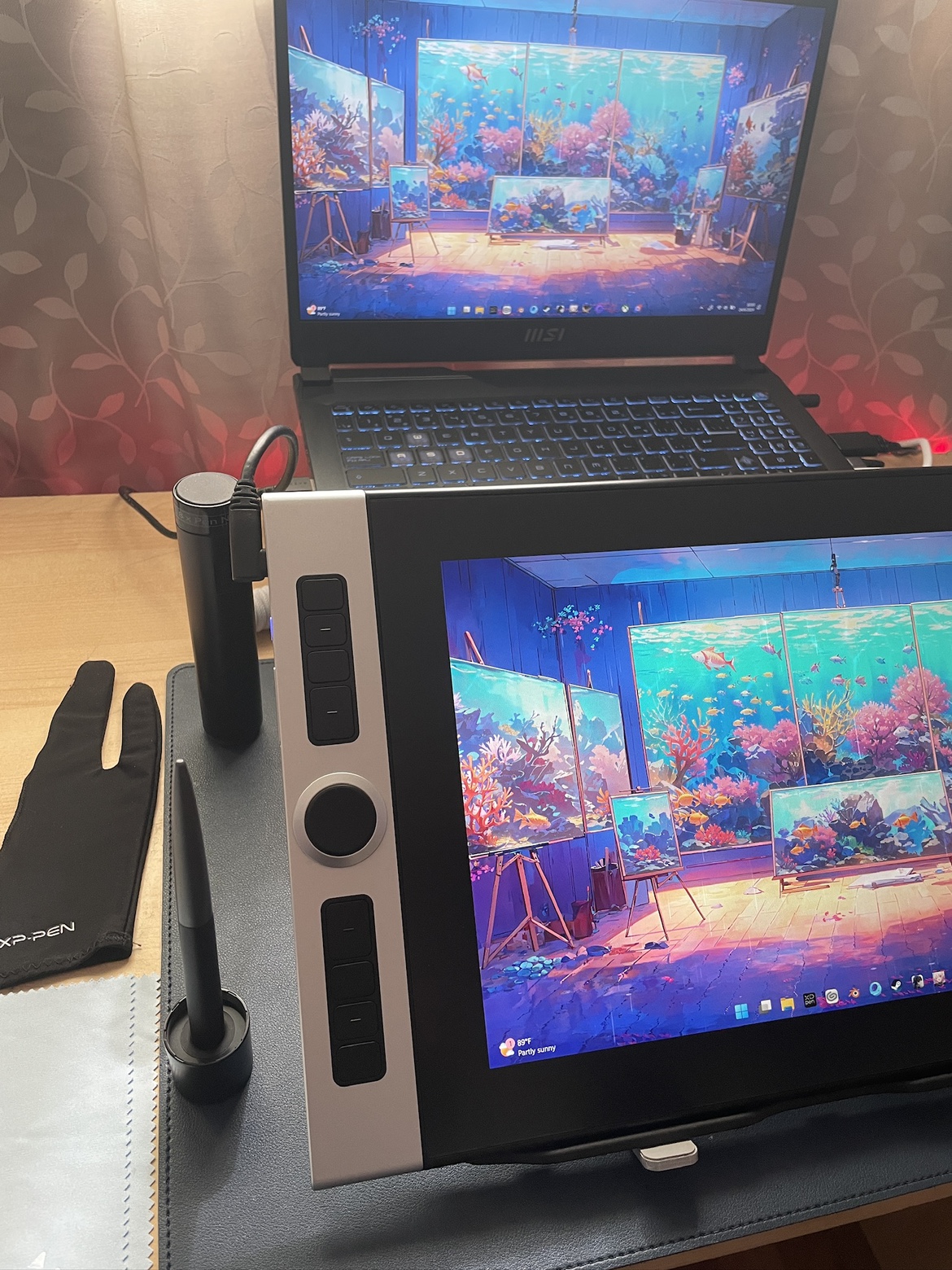 XP pen 16’ digital drawing tablet - photo 2