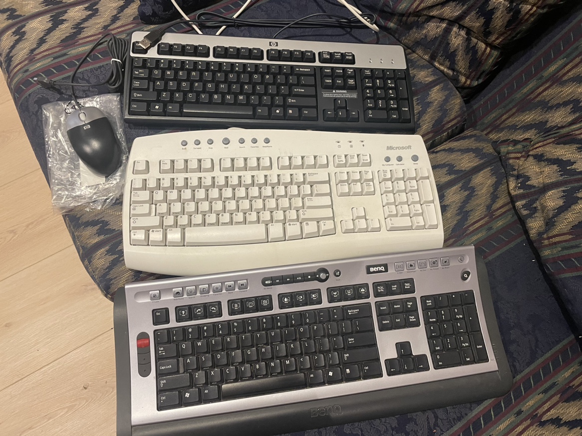 Various keyboards thumbnail
