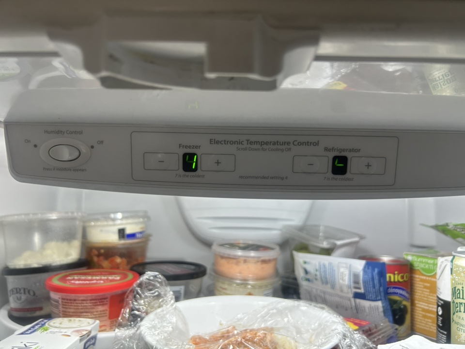 Fridge and freezer image indicator(3)