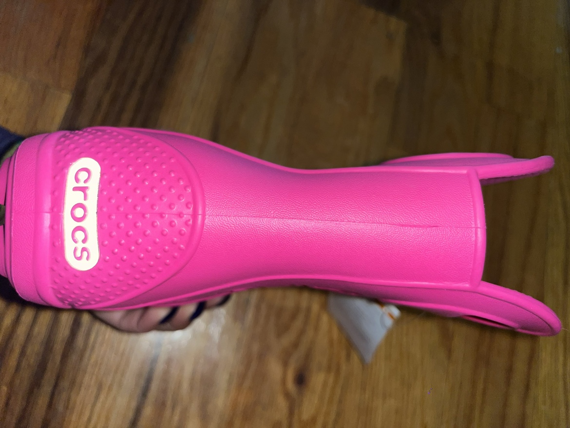 Kids Pink rain boot crocs - photo 5