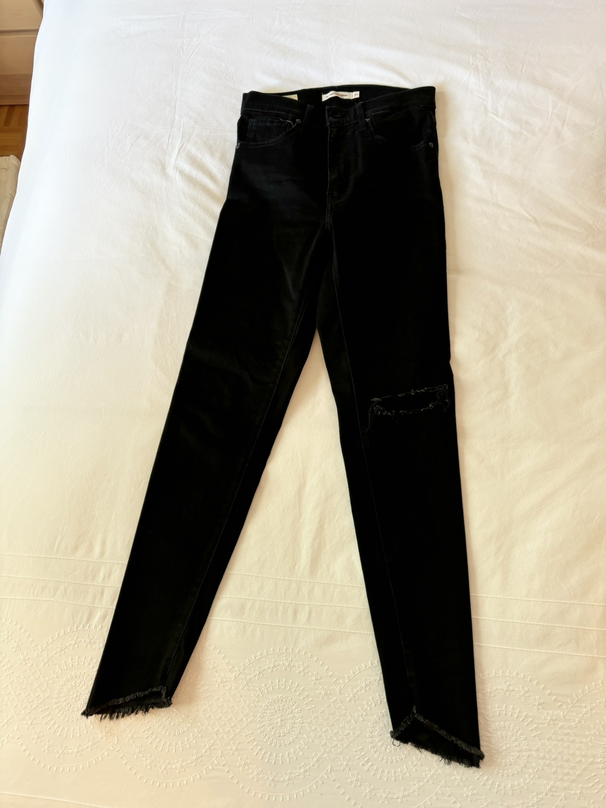 Levi’s Black Mike High Super Skinny Jeans - photo 2