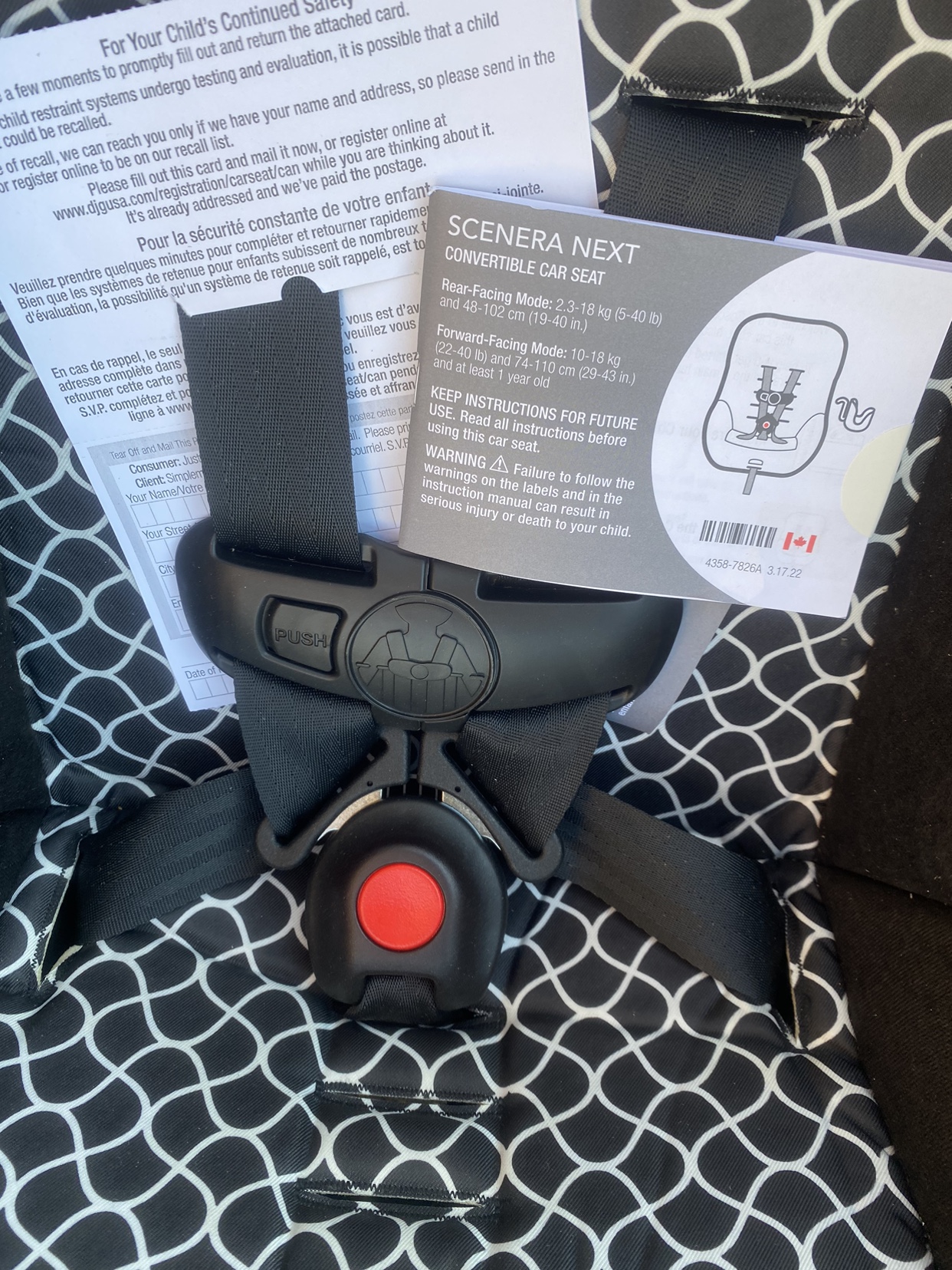 Baby car seat - photo 3