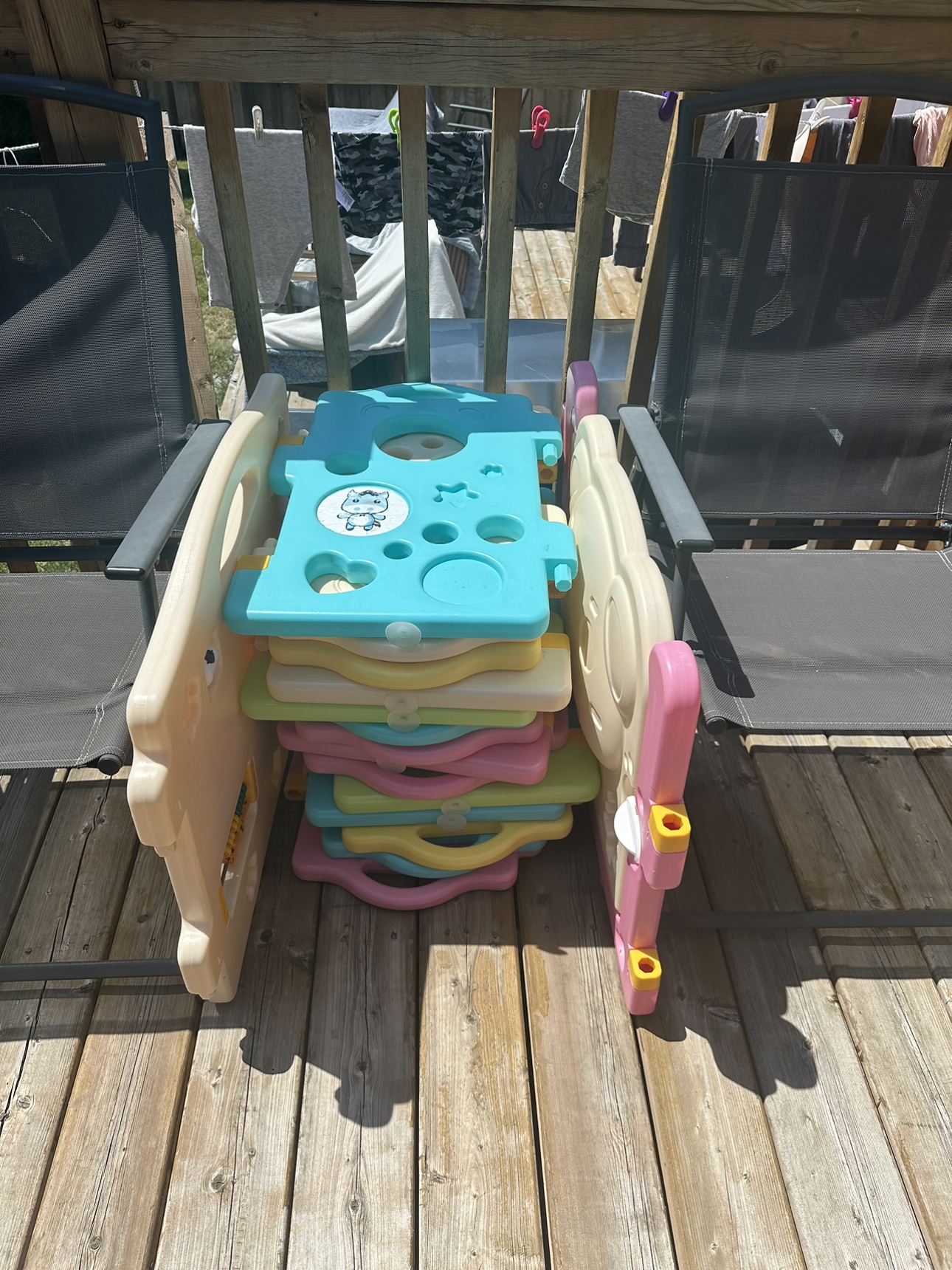 Foldable playpen for baby