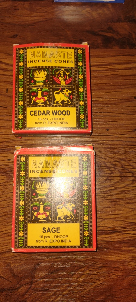 Incense (cones/sticks/holders) image indicator(2)