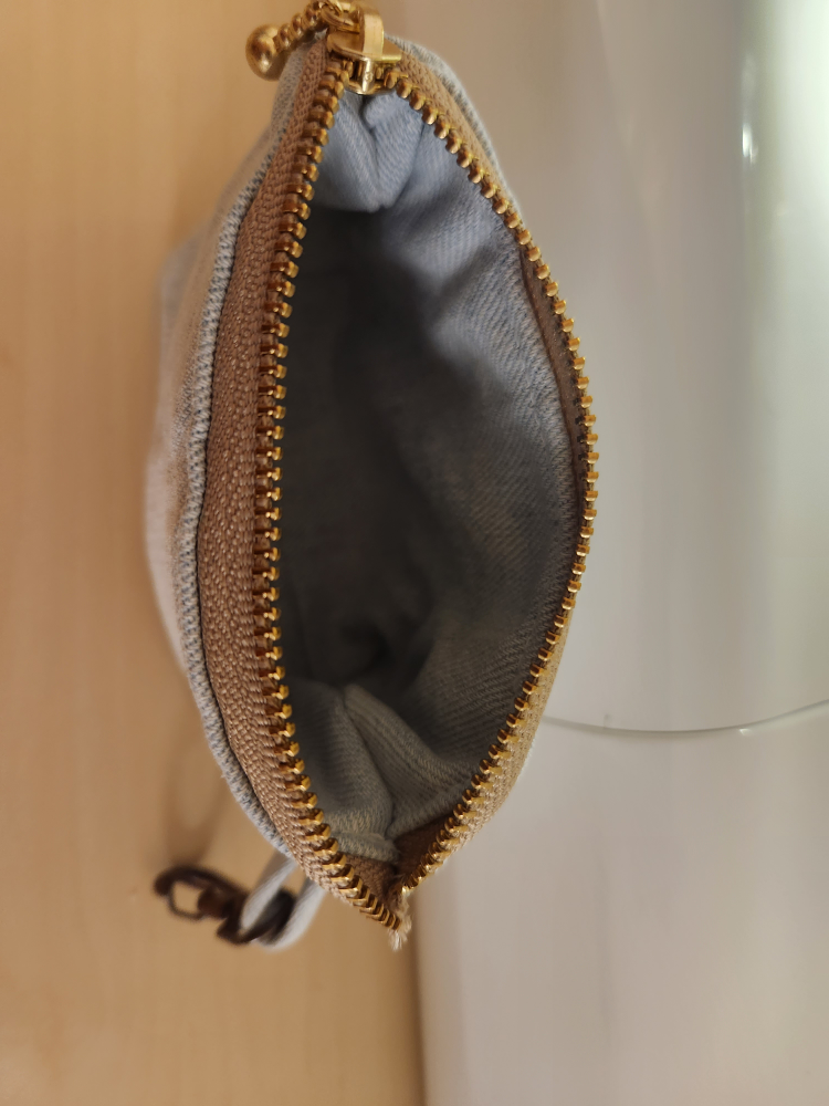 Small Denim Coin Purse - photo 3