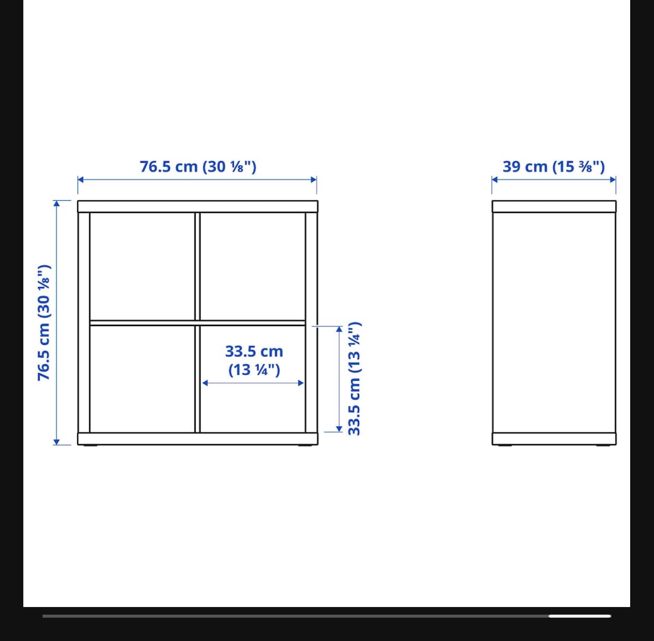 🔥 Moving 2x2 IKEA Kallax shelving - photo 3