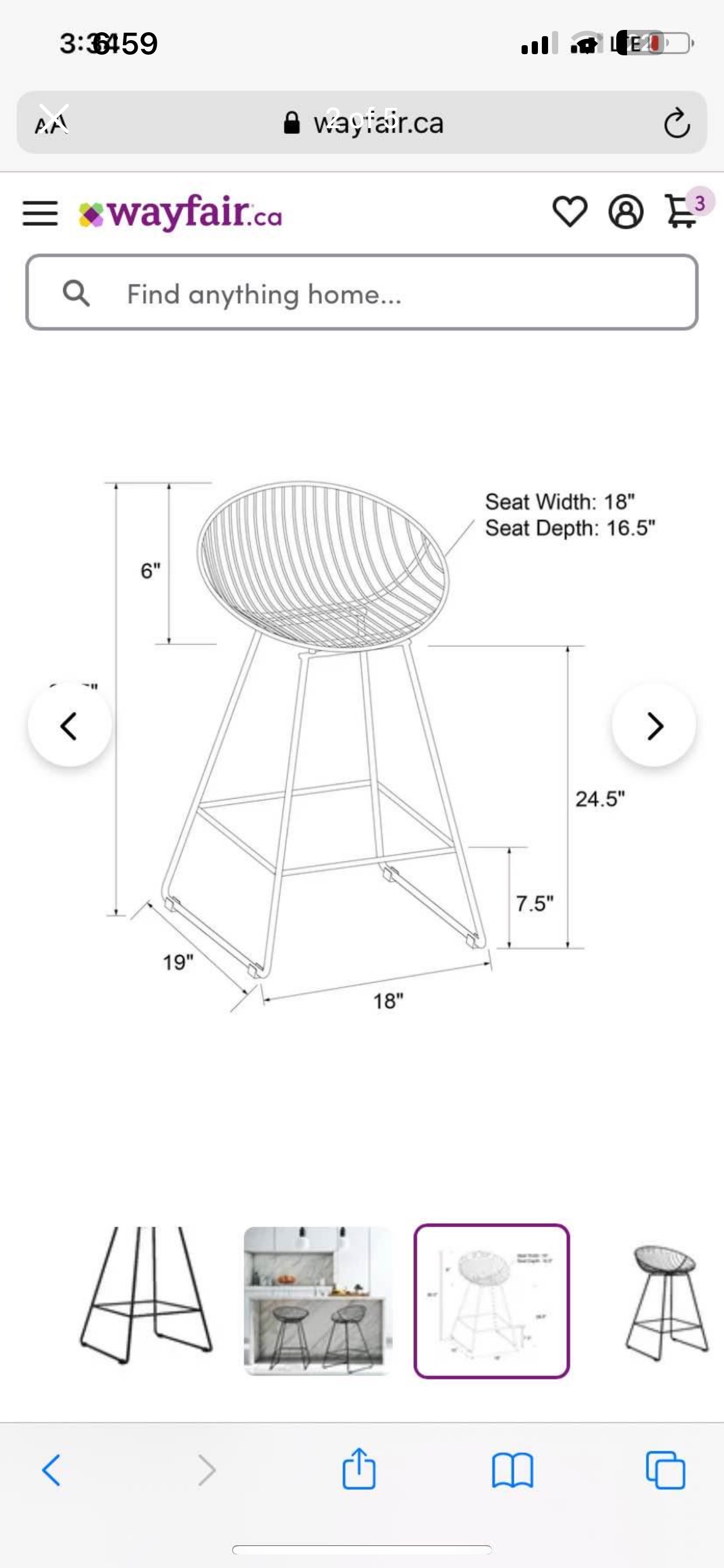 2 stools - photo 2