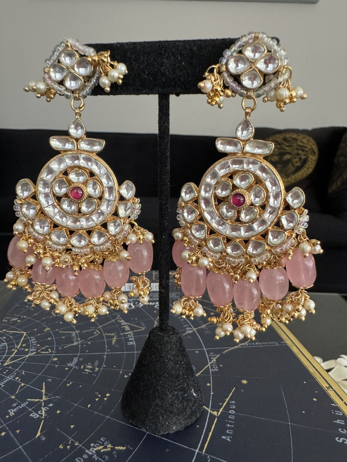 Kundan earrings - photo 2