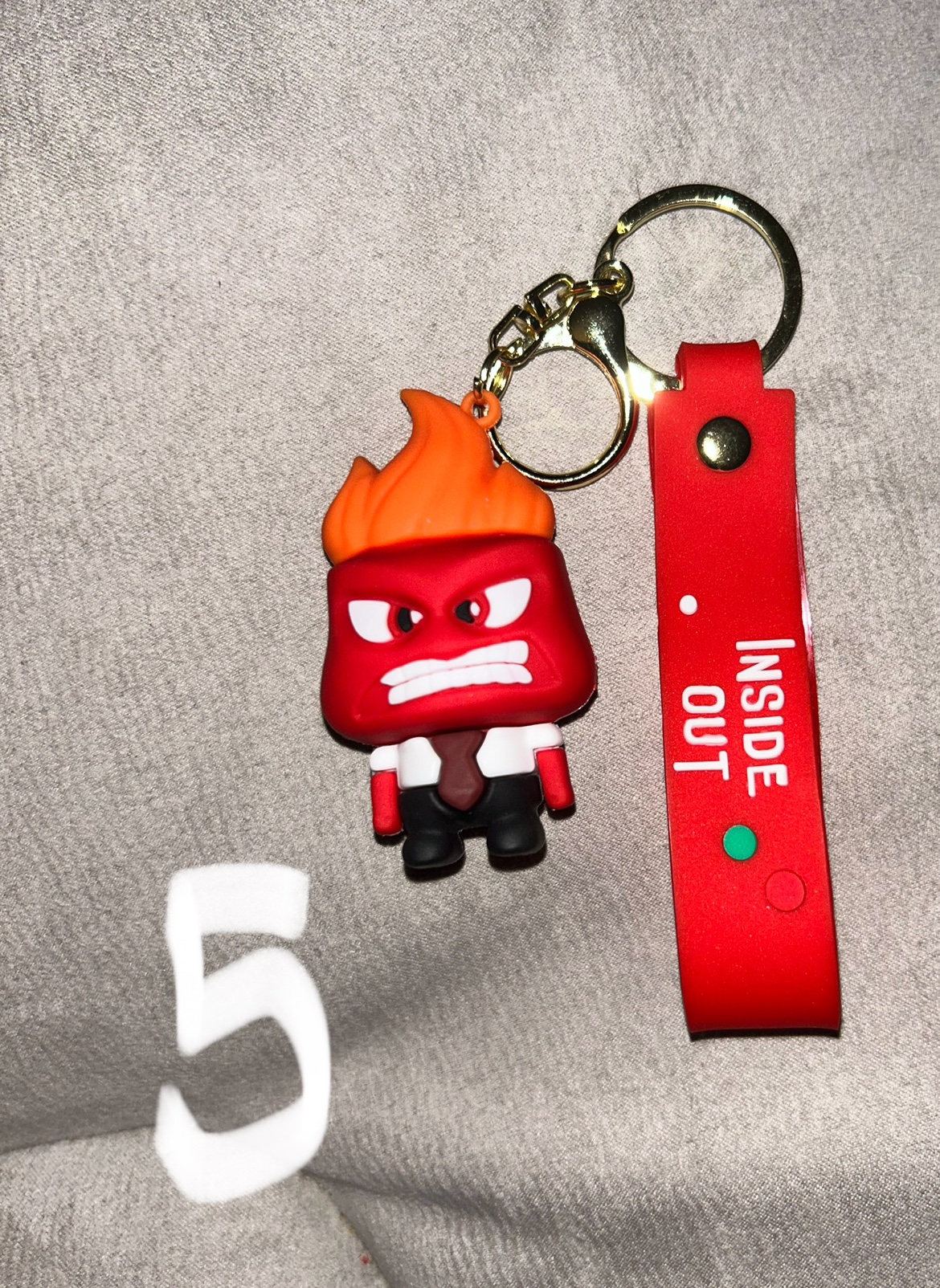 Inside Out 2 Silicone Keychains/Bag Clips image indicator(6)