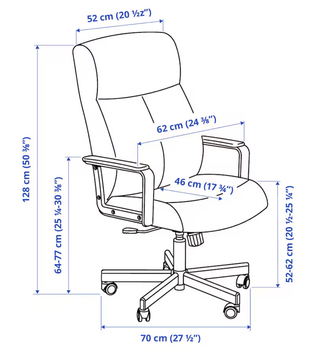 Ikea - Desk chair (MILLBERGET) - photo 2