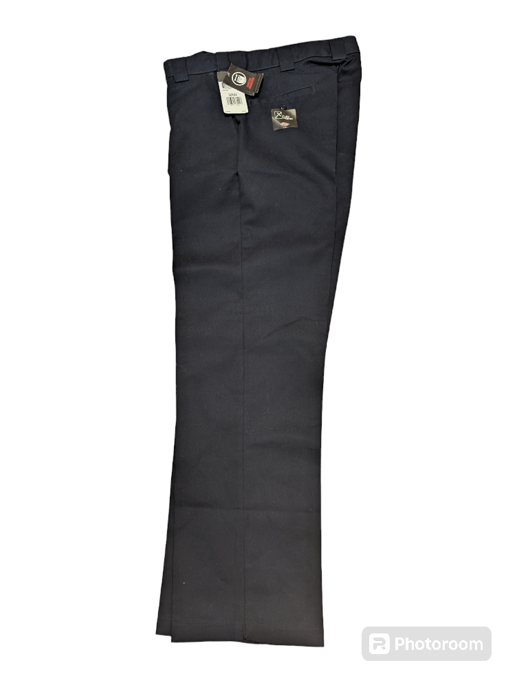 NEW mens 32x34 navy Dickies relaxed fit work pants thumbnail