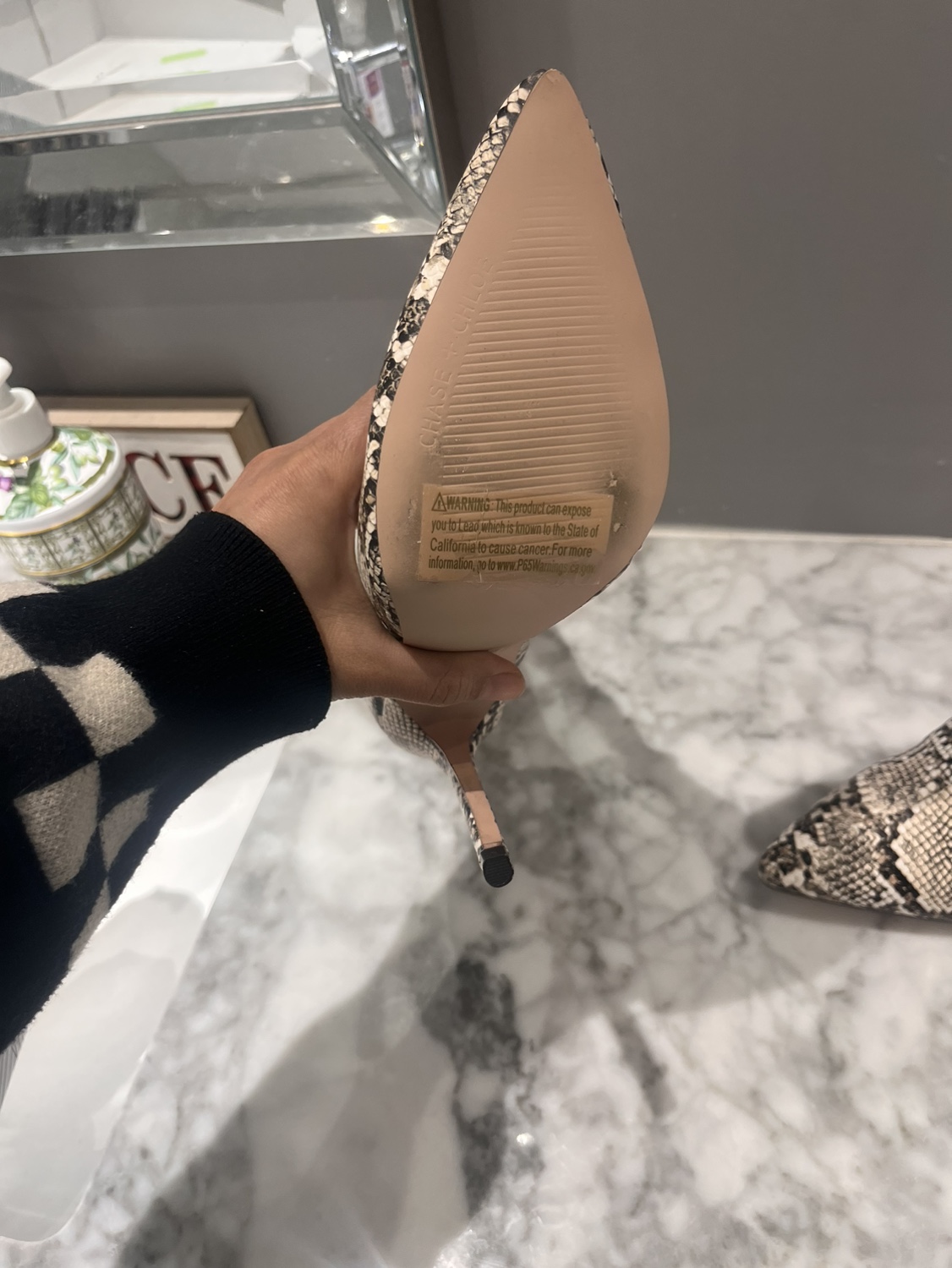 Fake Rue Snake Skin Ankle Boot Heels -  Fashion Nova image indicator(4)