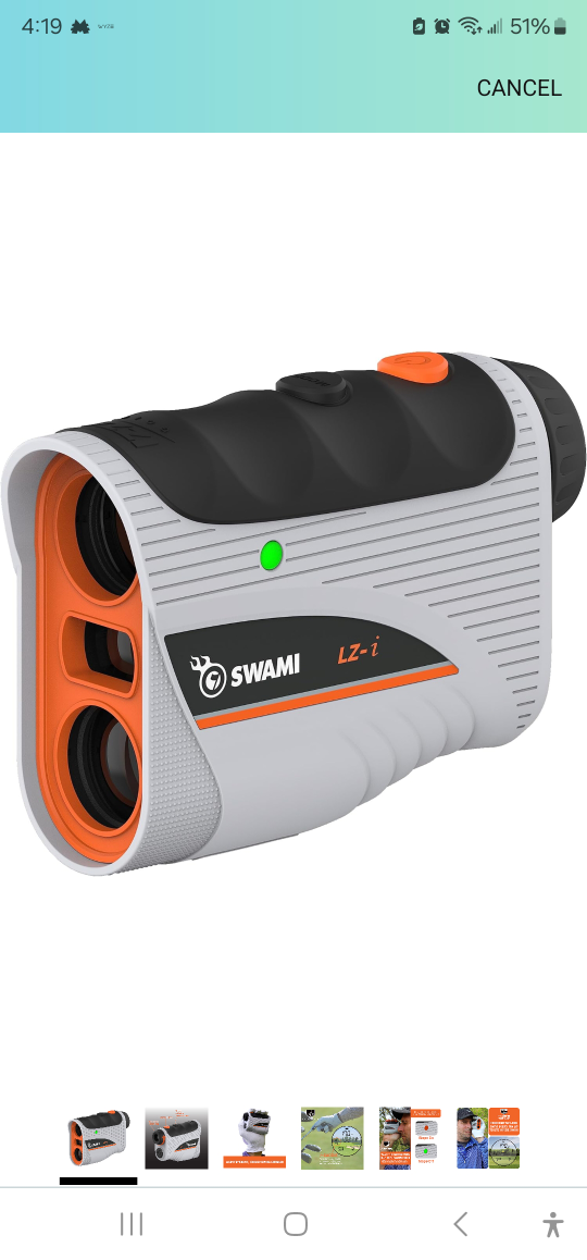 golf range finder with case - photo 2