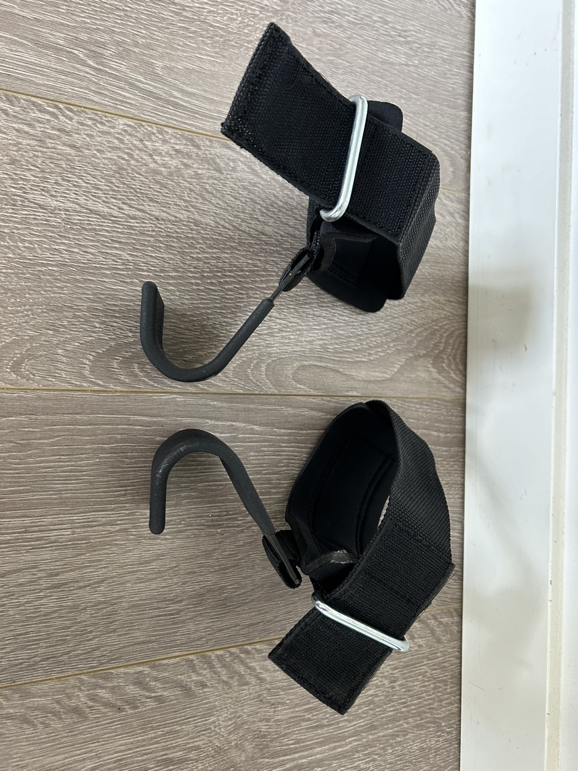 Metal weight lifting straps - photo 3