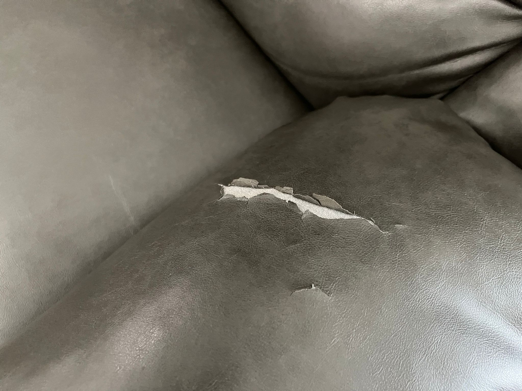Reclining Couch (Leather) - photo 4