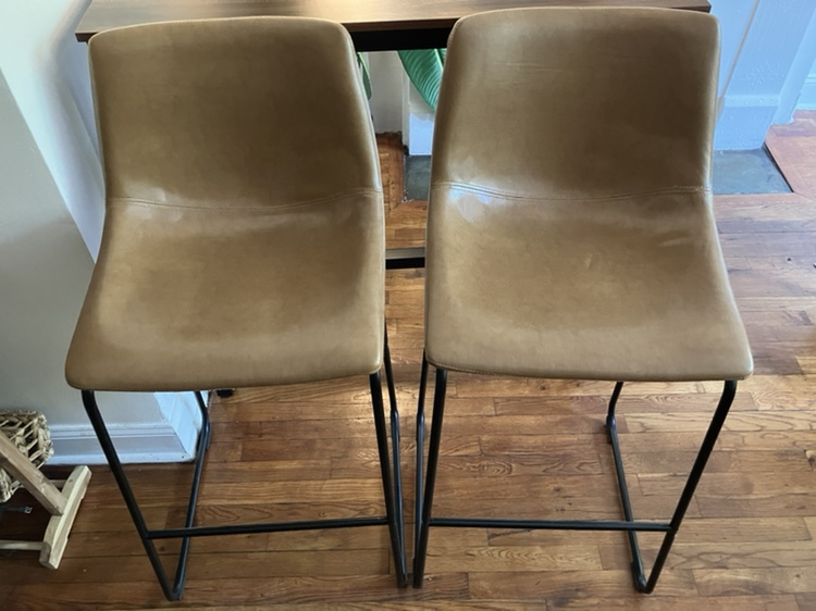 Bar stool set of 2