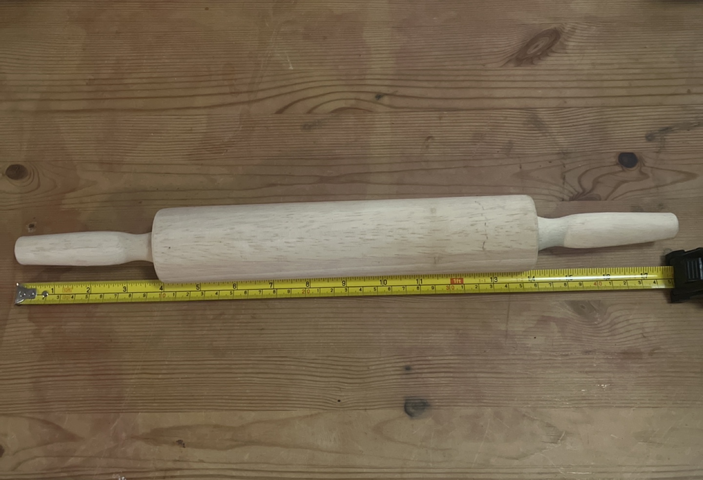 Wood rolling pin thumbnail