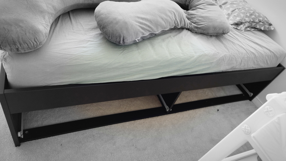bed frame black king size - photo 5
