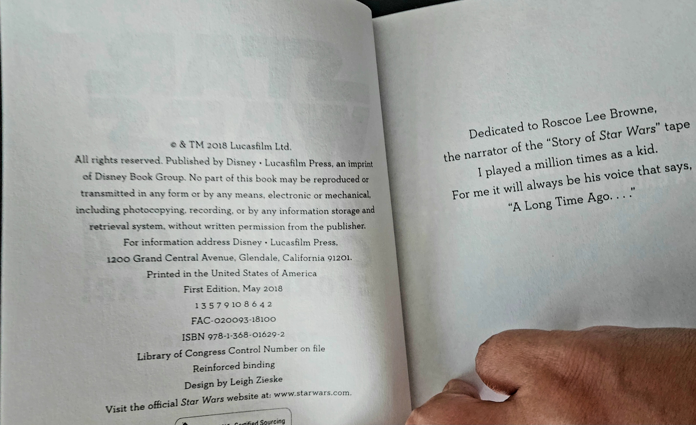 Hardcover StarWars book - photo 3