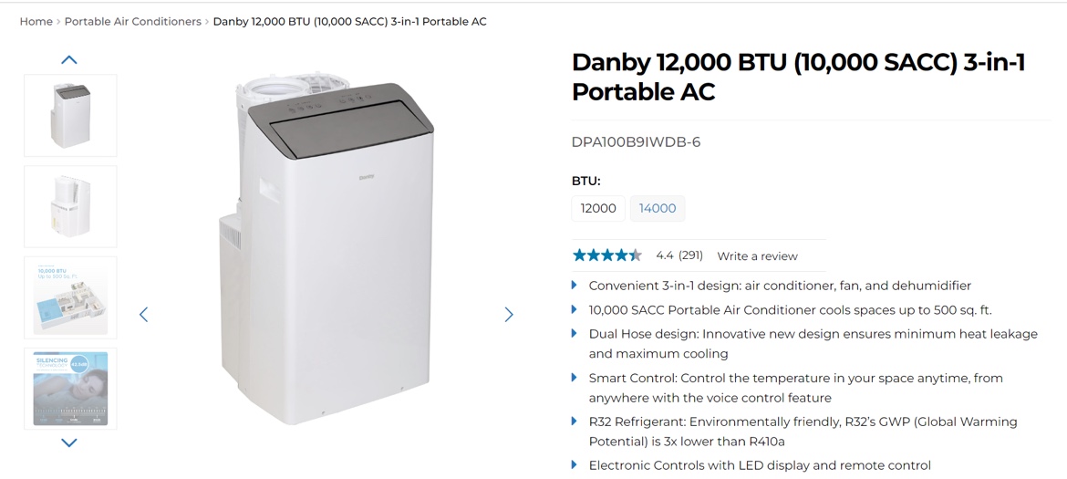 Danny potable air-condition