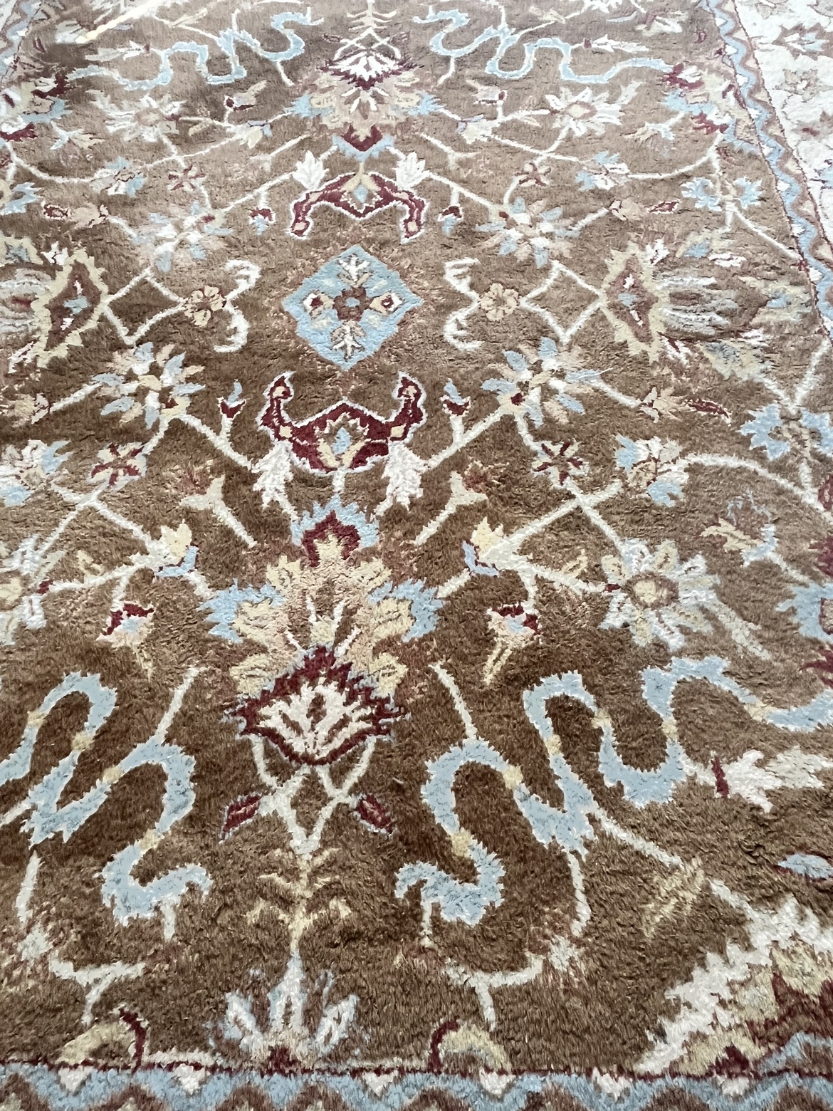 Handmade Wool Pile Carpet: Made in India - photo 3