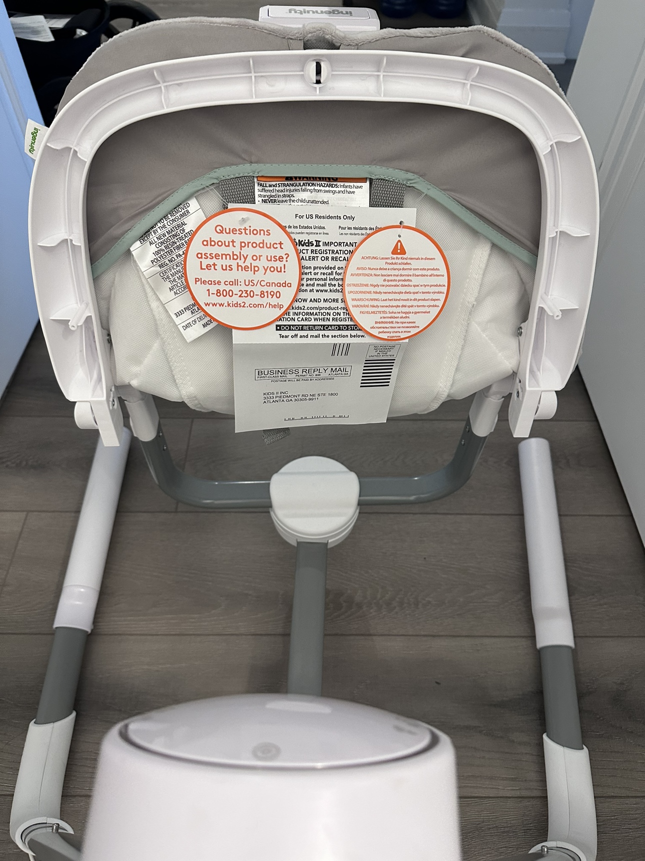 Ingenuity baby swing - photo 3