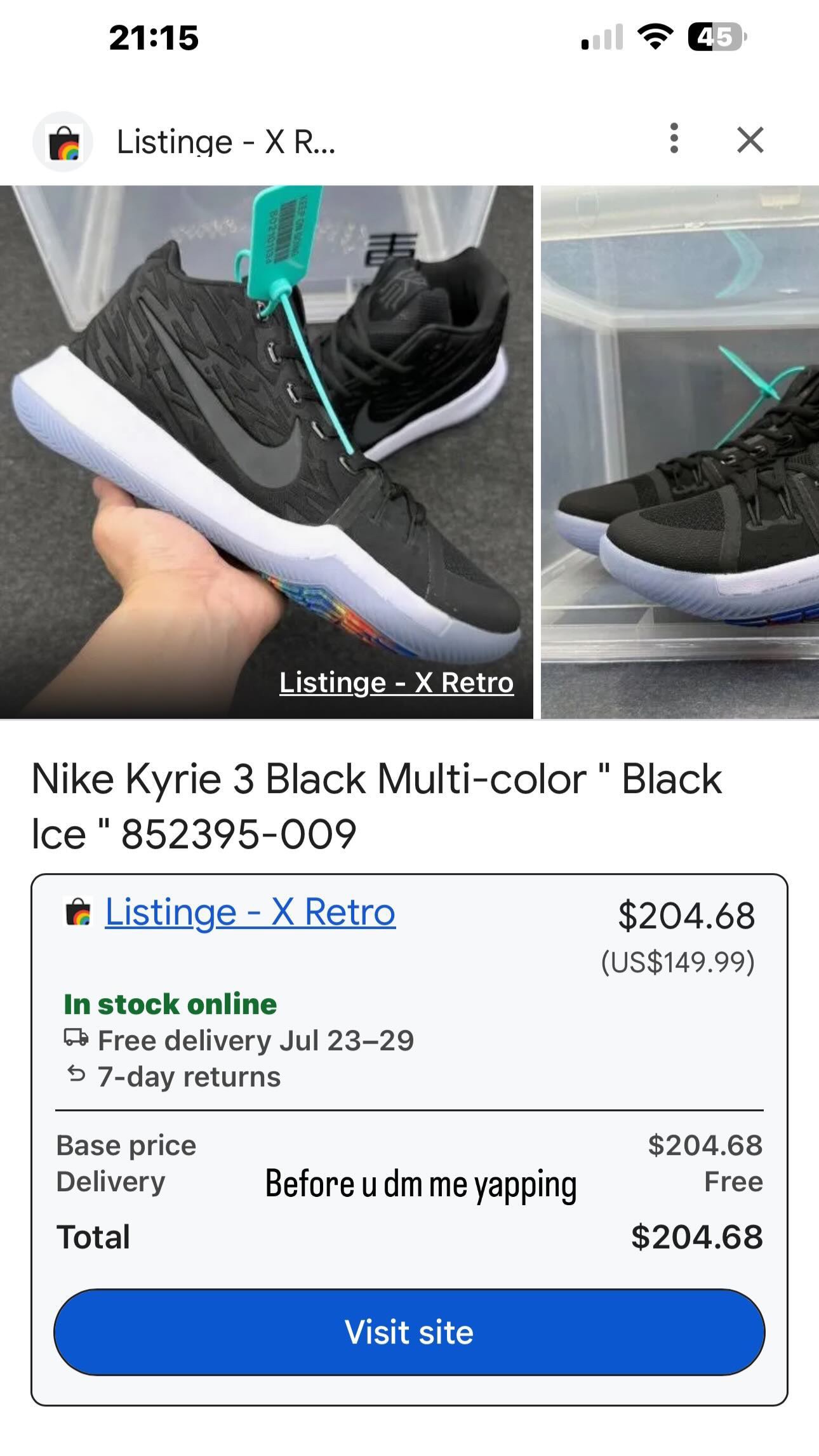 Nike kyries 3 - photo 4