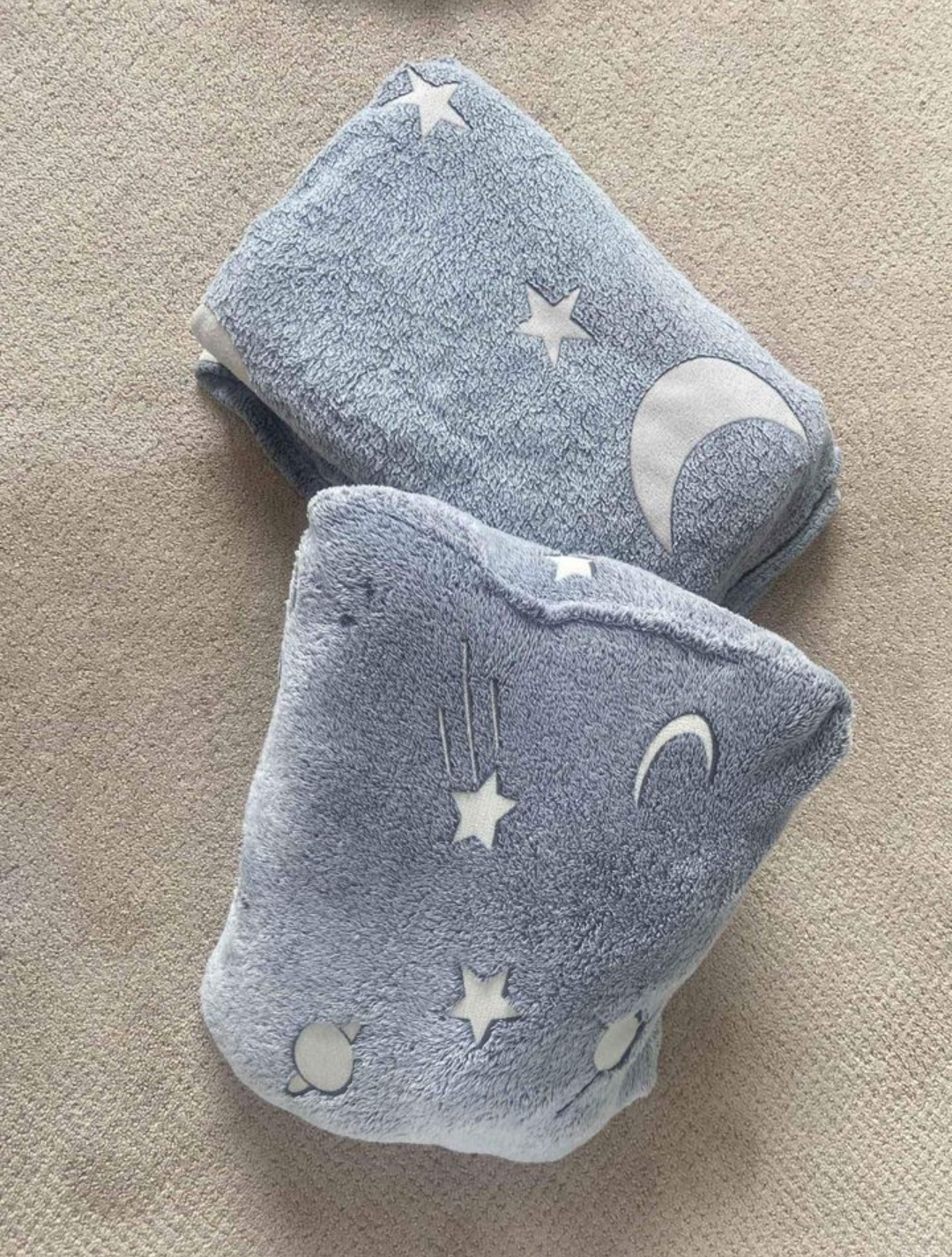 blanket and cushion