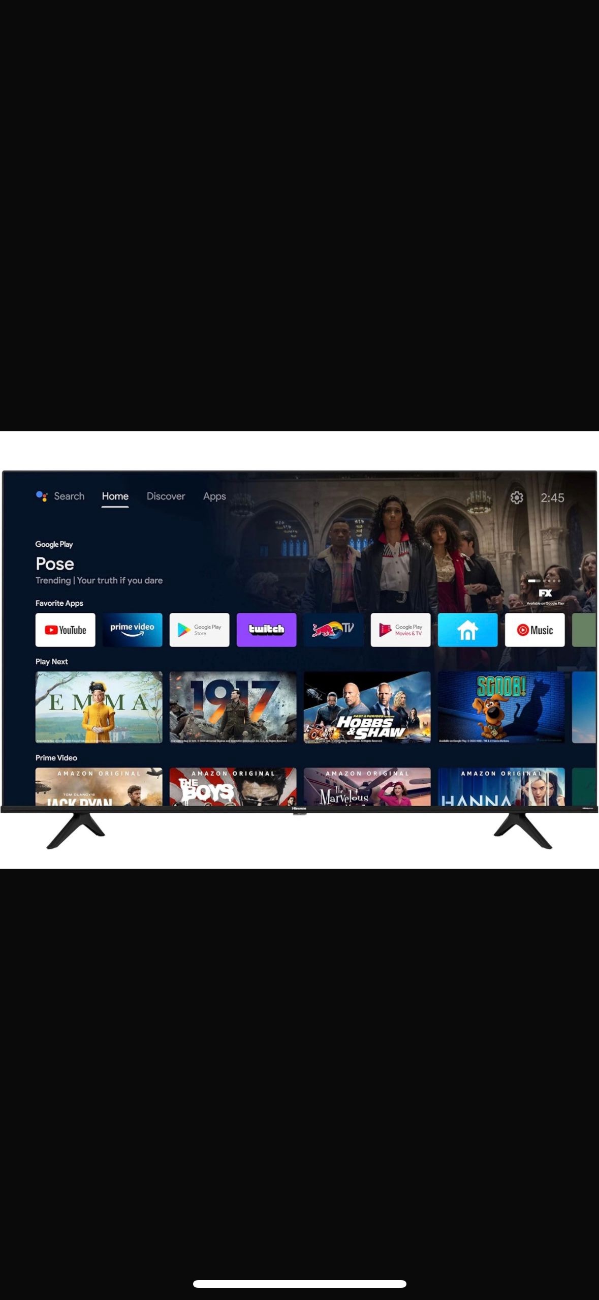 For sale: Hisense 43A68G Smart Ultra HD 4K TV, 43 inches. - photo 2