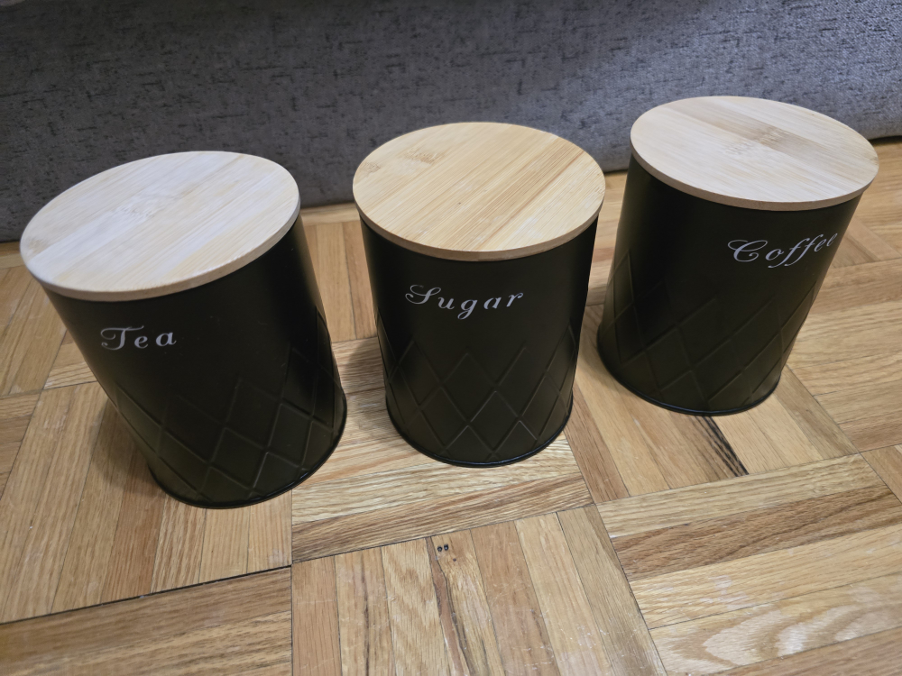 Sugar, Tea and Coffee Canisters thumbnail