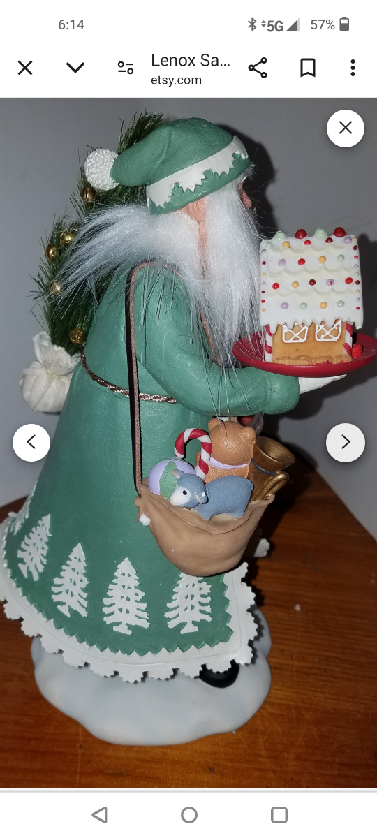 Lenox For The Holidays Santa of the Black Forest - photo 4