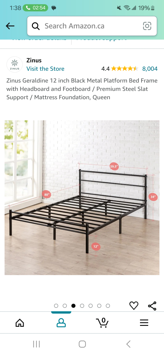 Bed frame Queen - photo 3