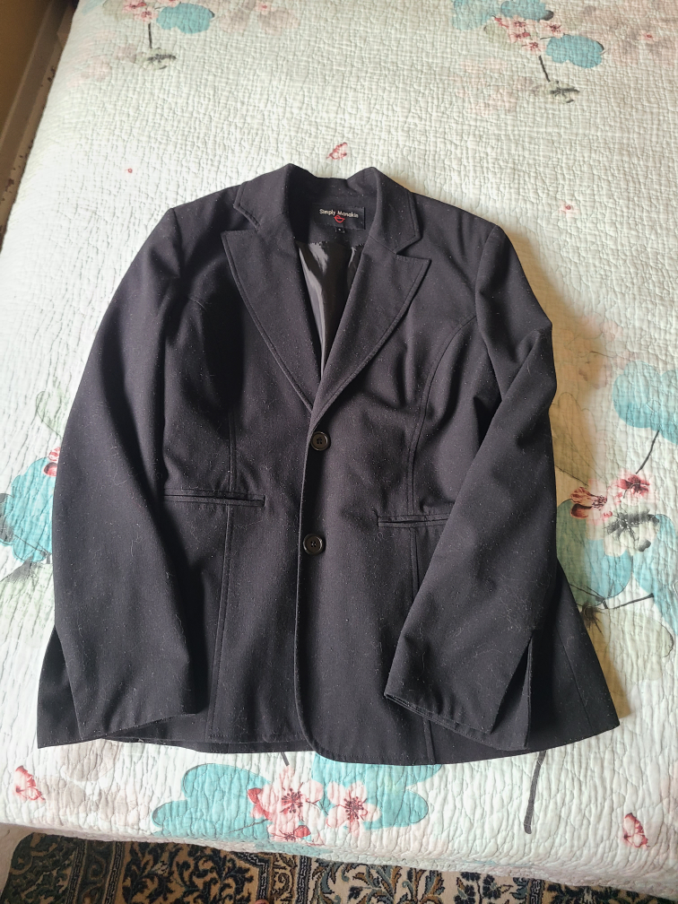 black women jacket size 8 #freecycle thumbnail