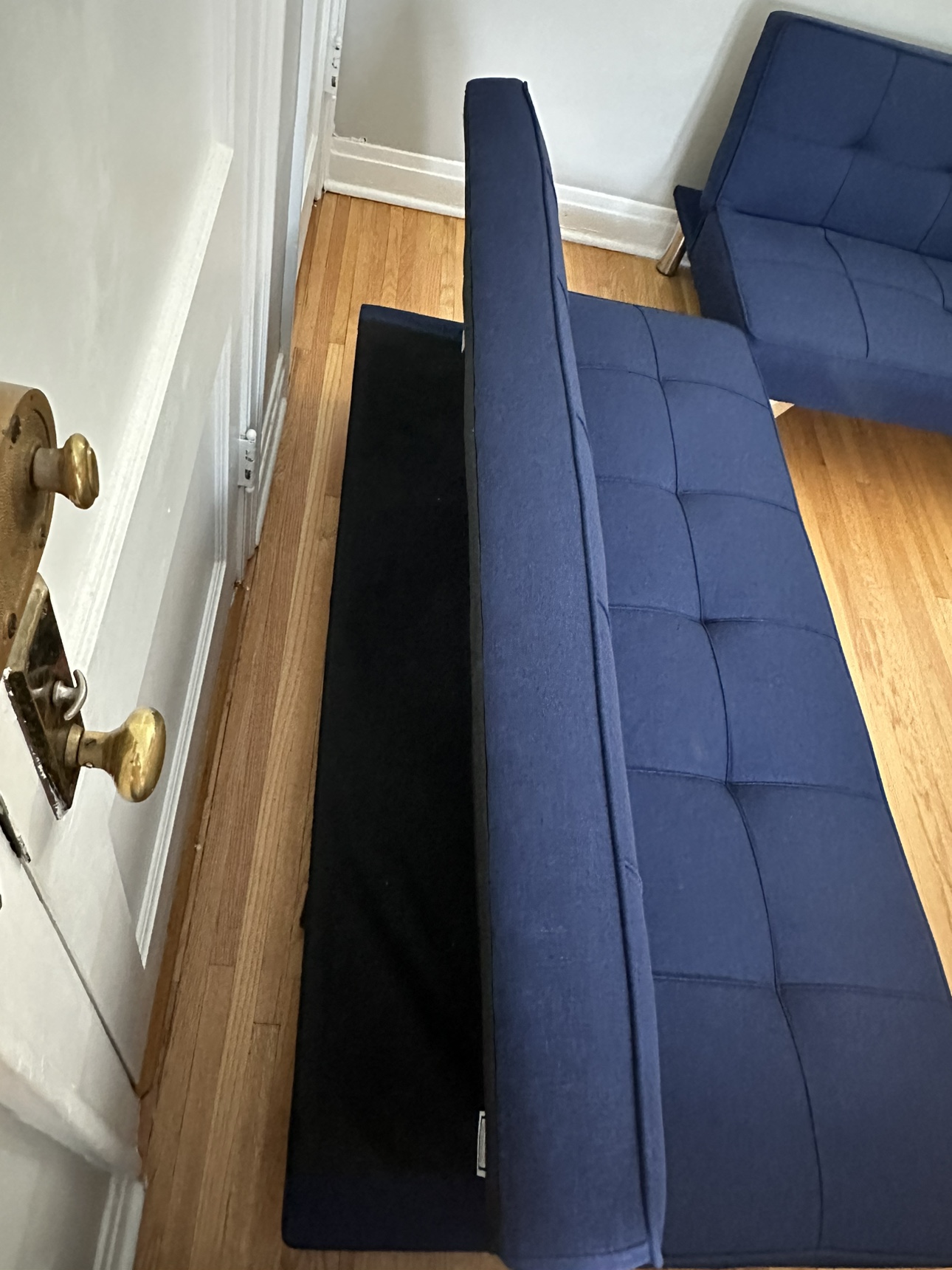 TWO - Serta Navy blue Twin sofa bed - photo 5