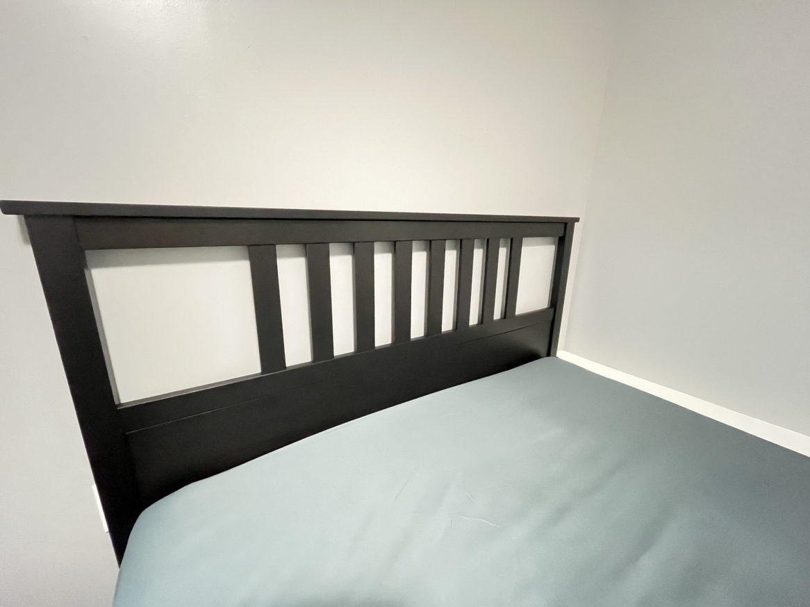 IKEA queen bed frame & mattress - photo 2