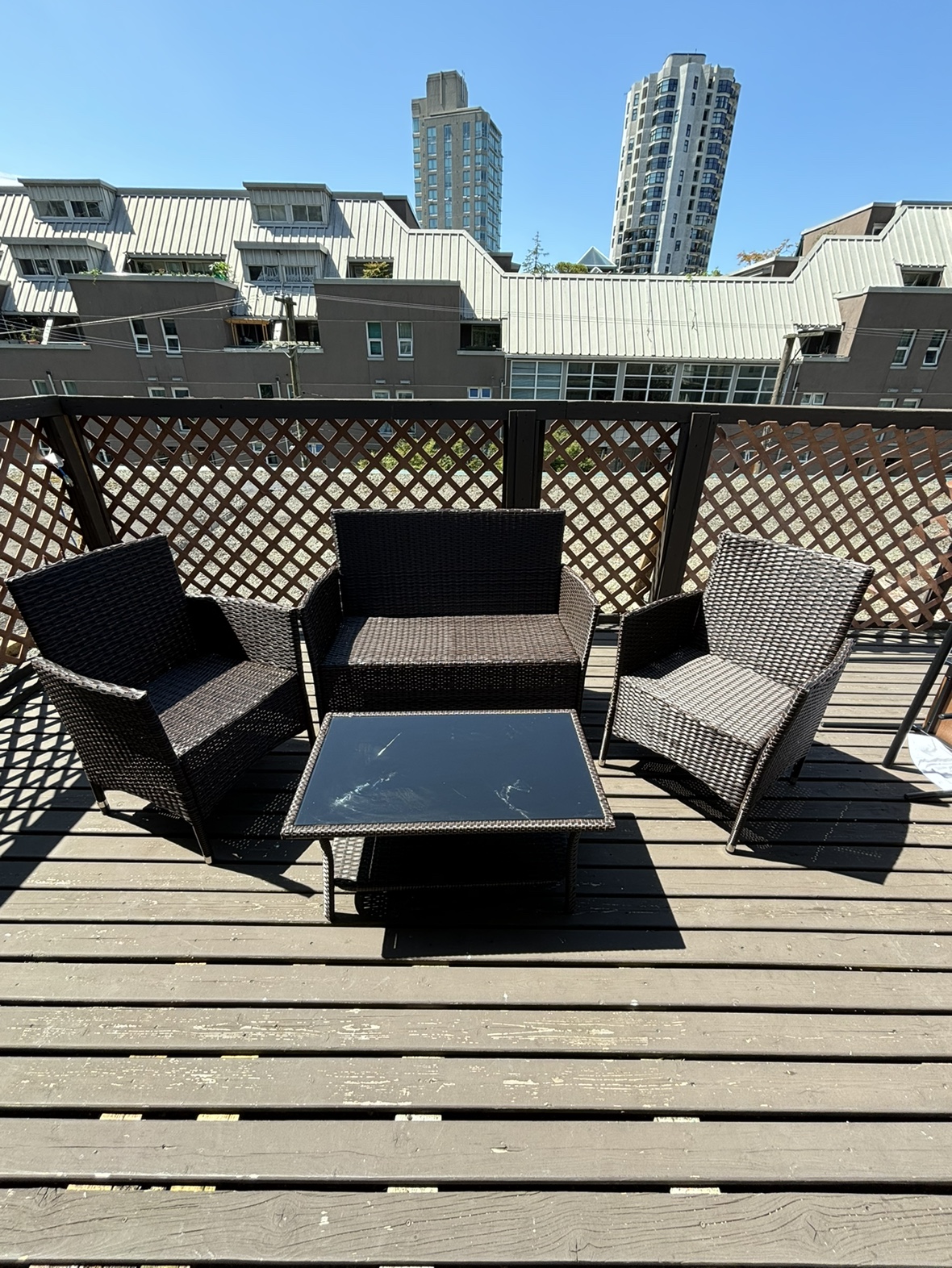 Outdoor Furniture 4 piece set