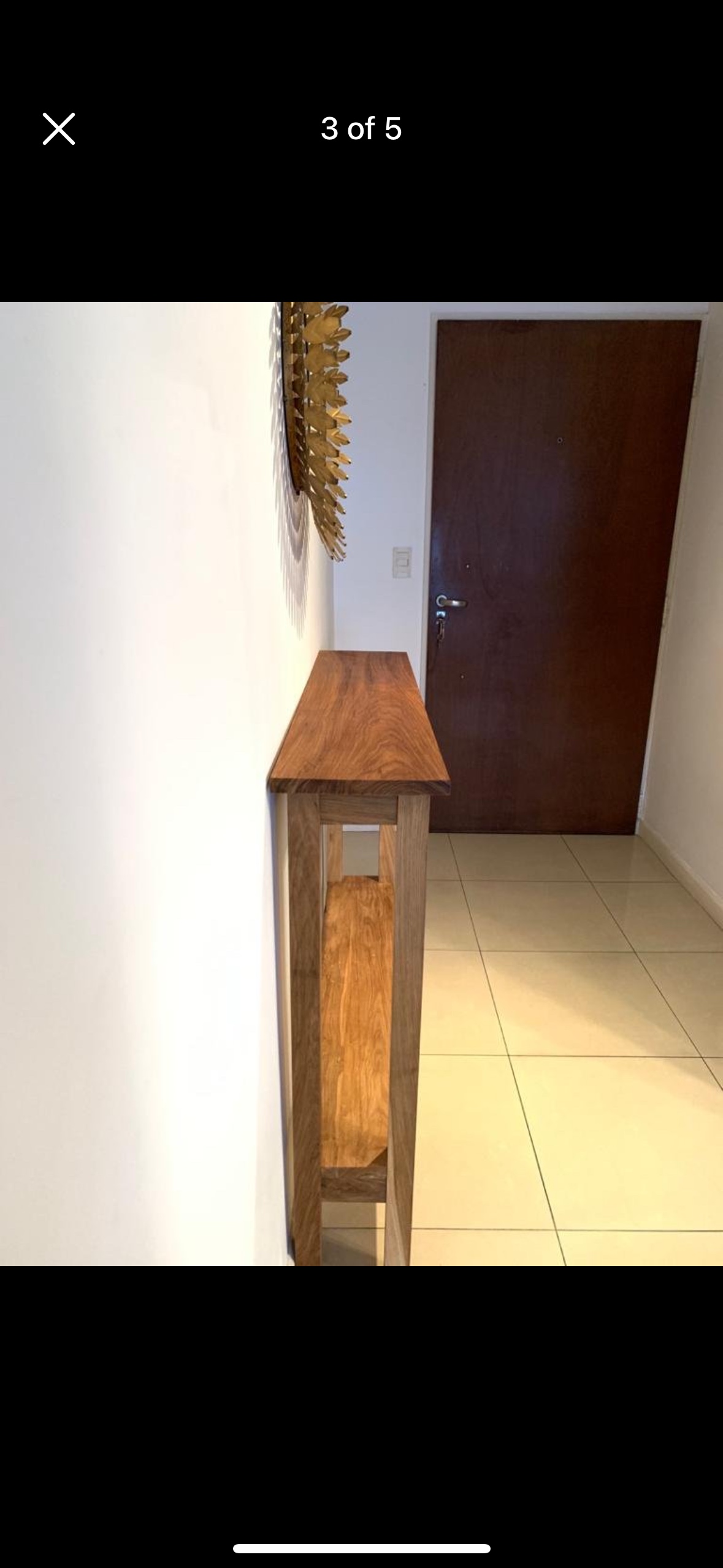WoodenConsole table - photo 3