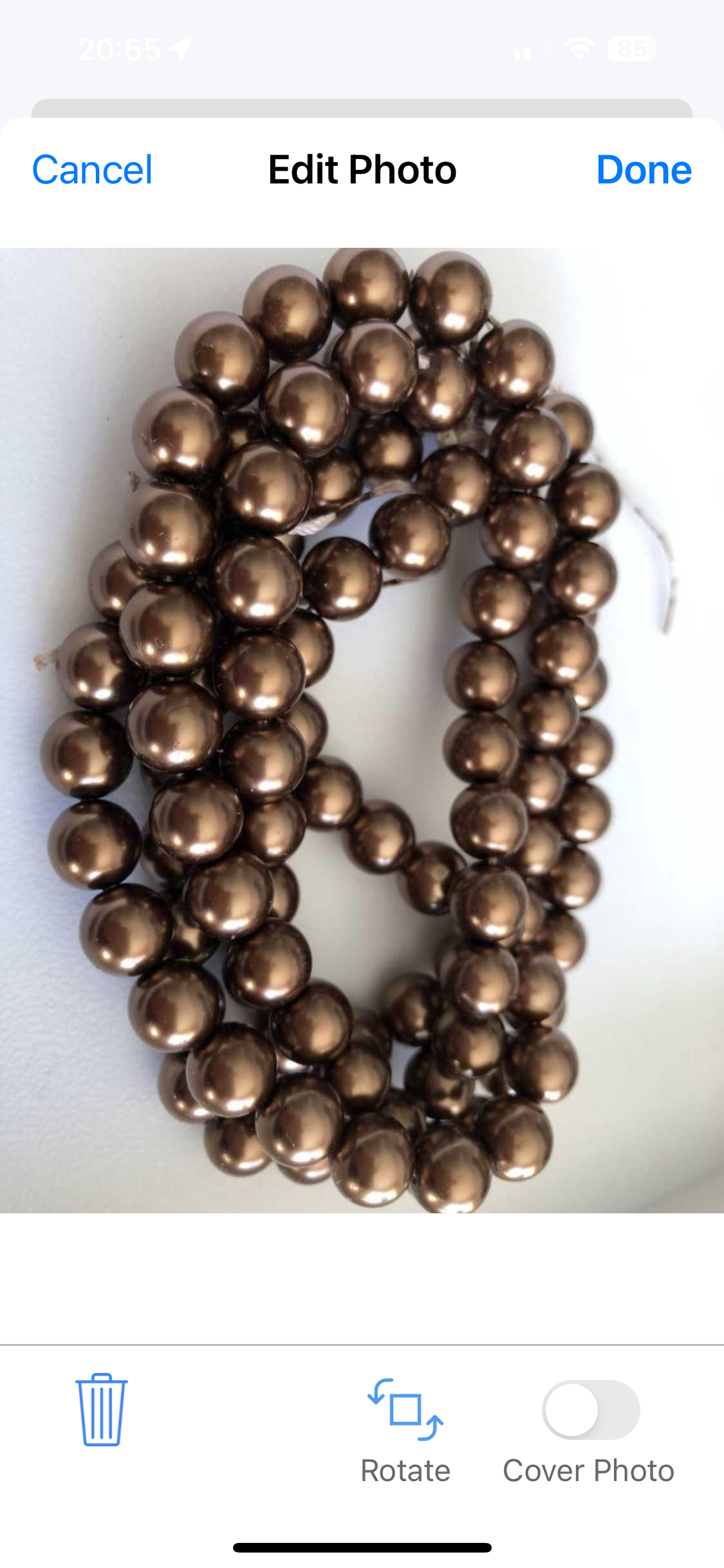 Glass Pearls 100 beads per package image indicator(3)