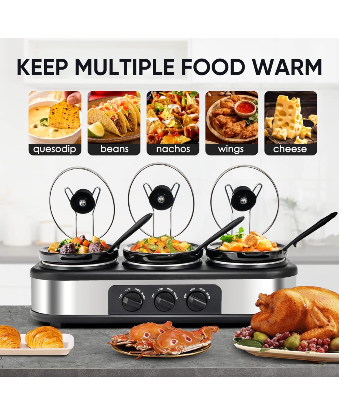 Crockpot 2.5 qt 3 for 1 image indicator(3)