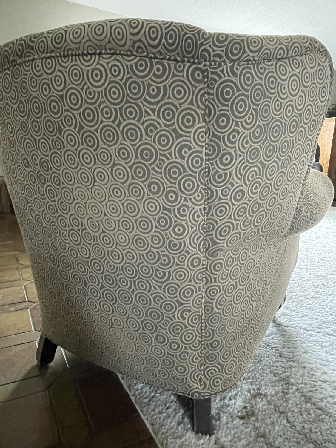 Vintage/Antique Upholstered Armchair - photo 3