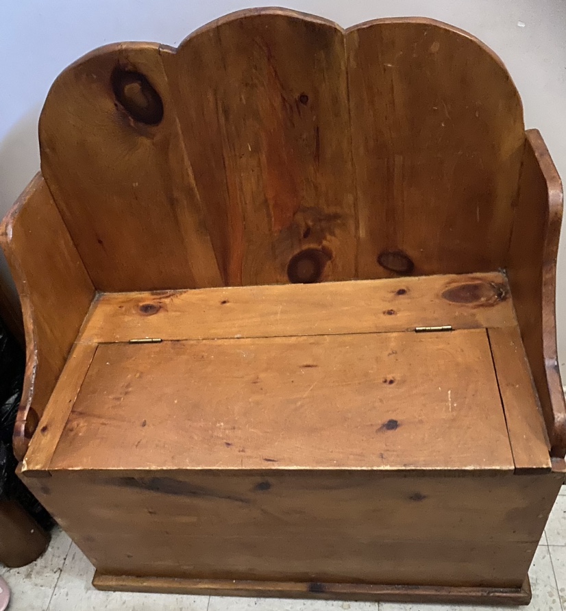Hall Bench with Storage