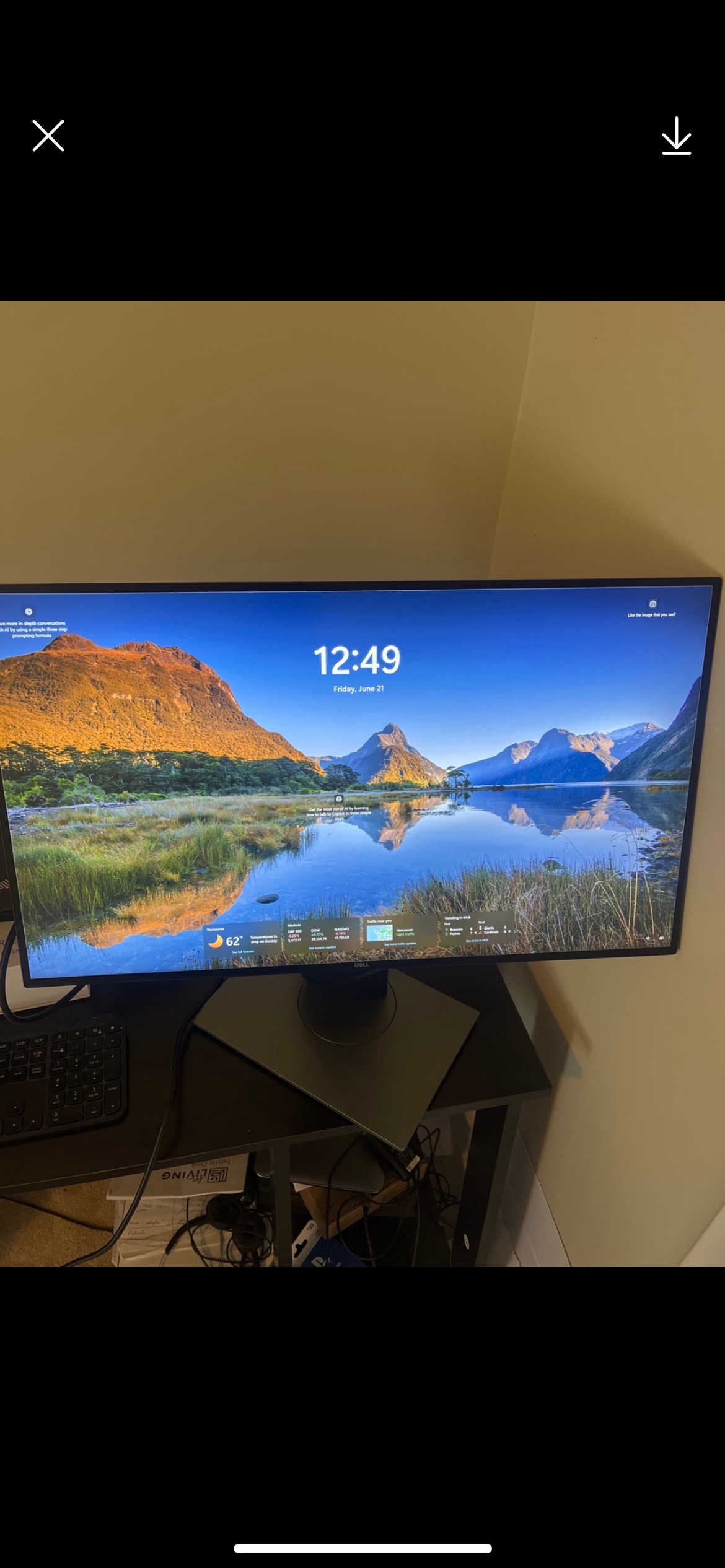 Dell 27inch 4K monitor thumbnail